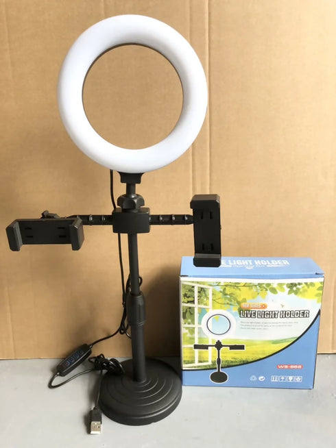 LED Ring Light Phone Stand Tripod